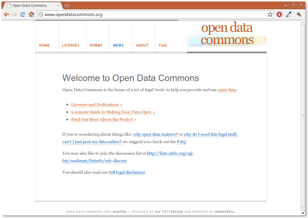 OpenDataCommons.org