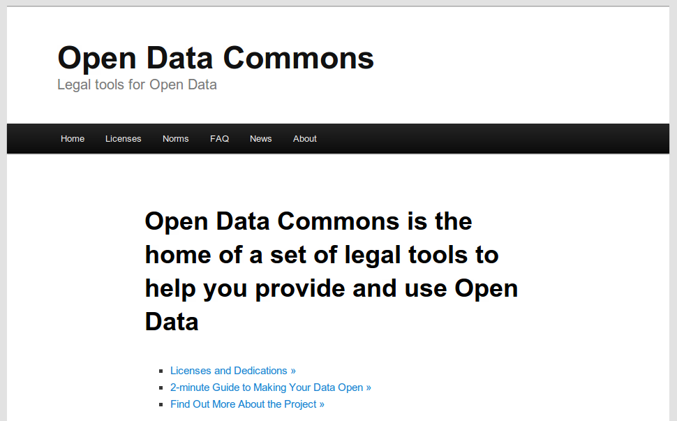 OpenDataCommons.org